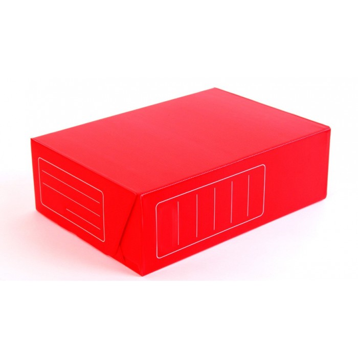 Caja de archivo Plastica "PLANA" (38x28x12)